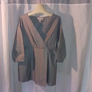 Motherhood Faux Wrap V-Neck Pullover Top - Size M